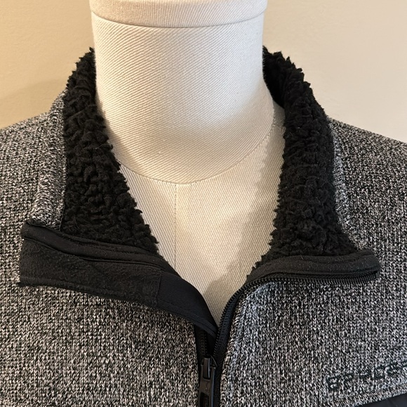 Spyder Women Large Knit Fleece Jacket - Picture 6 of 6